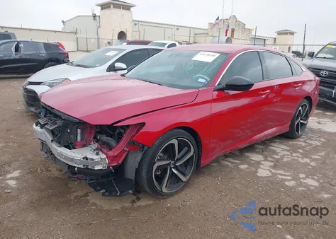 2021 Honda Accord Sport z USA, uszkodzony, nr VIN 1HGCV1F32MA063351